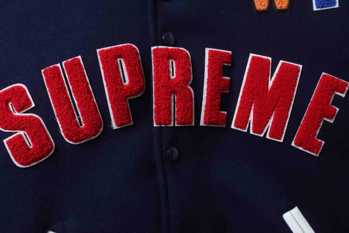 Supreme Week3 Praises Varsity Jacket
