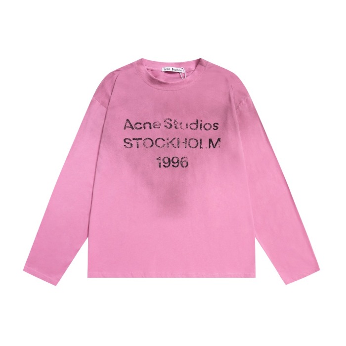 Acne Studios Vintage 1996 Tie-Dye Washed Lightweight Long-Sleeve Shirts