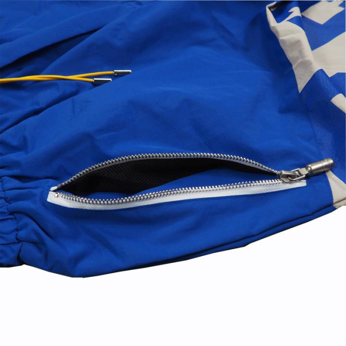 RHUDE Drawstring Elastic Casual Shorts – Unisex Color-Block High-Street Beach Sports Shorts