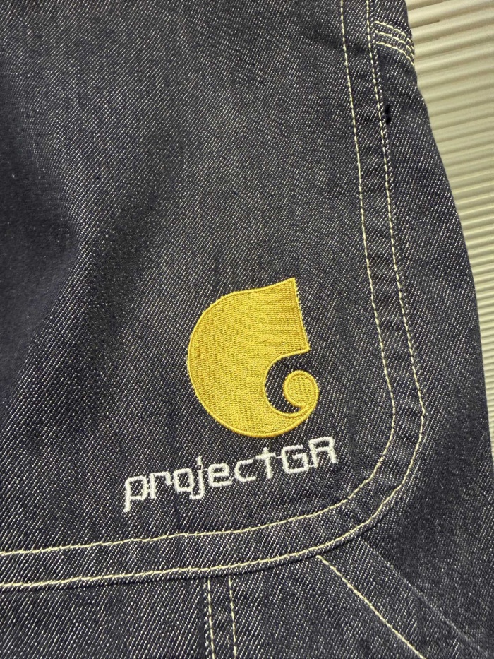 Grailz Project Loose Straight-Leg Jeans