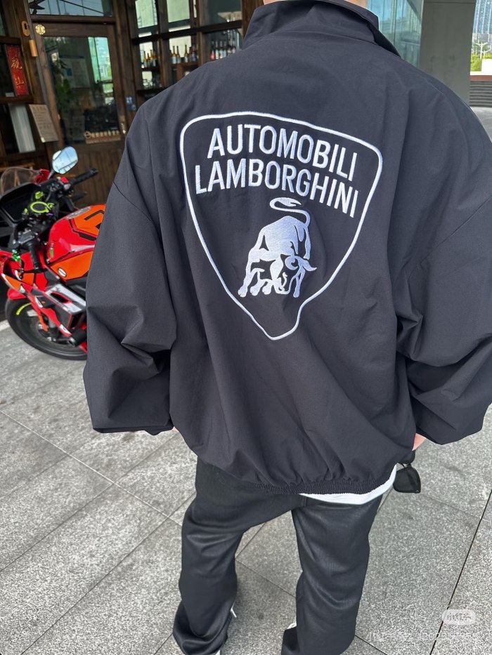 Balanciag@ Lamborghini Zipper Jacket