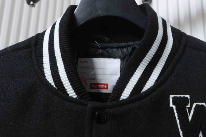 Supreme Praises Varsity Black Jacket