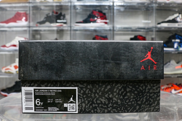 Jordan 3 Retro GS Black Cat 2025（A1）
