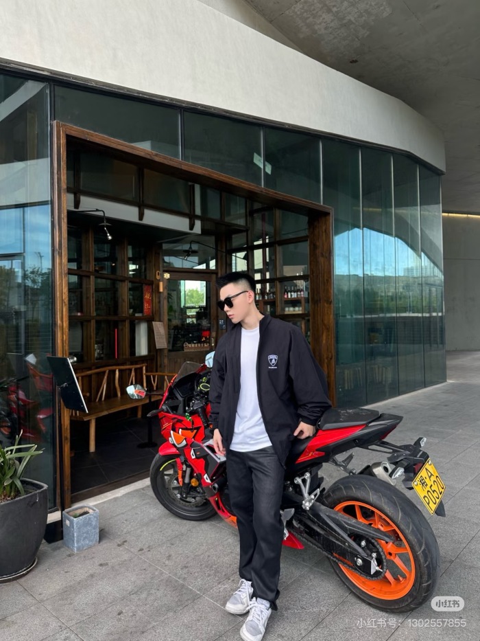 Balanciag@ Lamborghini Zipper Jacket