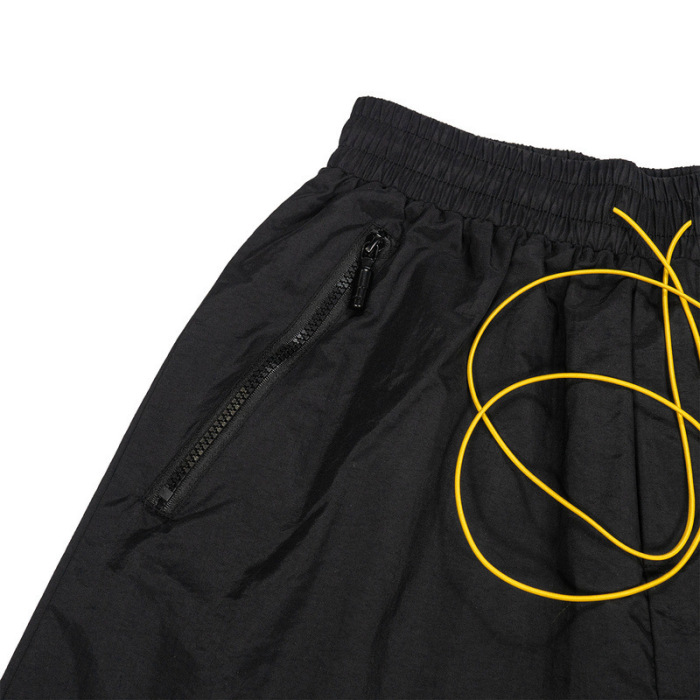 RHUDE Letter 3M Reflective Casual Sports Shorts