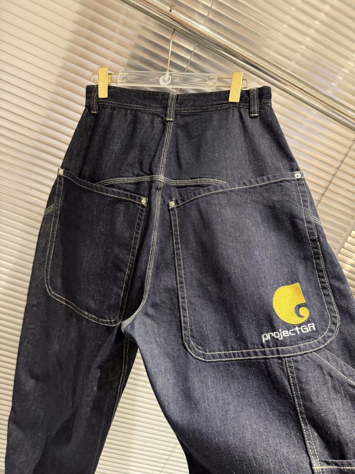 Grailz Project Loose Straight-Leg Jeans