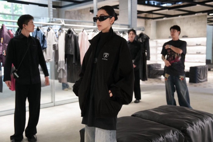 Balanciag@ Lamborghini Zipper Jacket