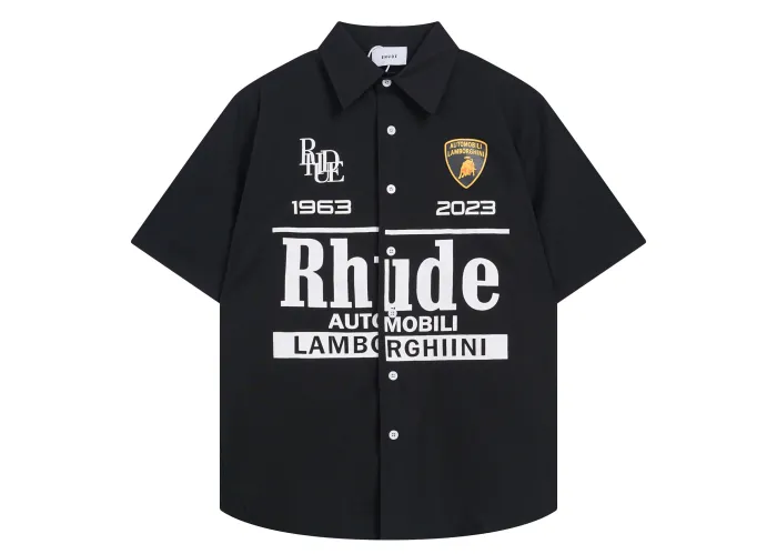 RHUDE Lamborghini Polo Short-Sleeve Shirt