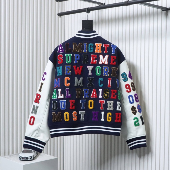 Supreme Week3 Praises Varsity Jacket