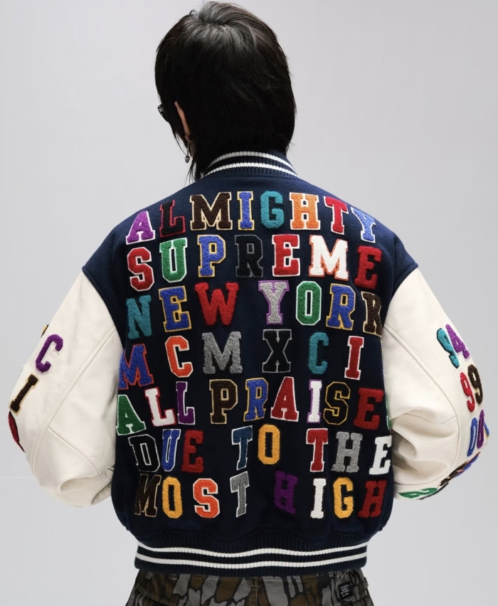 Supreme Week3 Praises Varsity Jacket