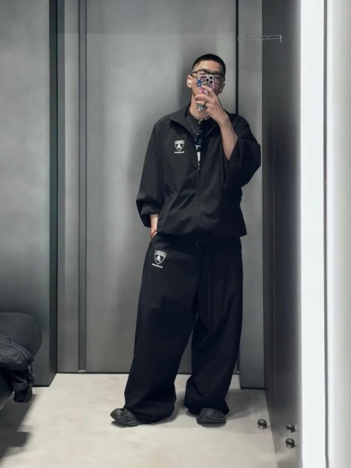Balanciag@ Lamborghini Zipper Jacket