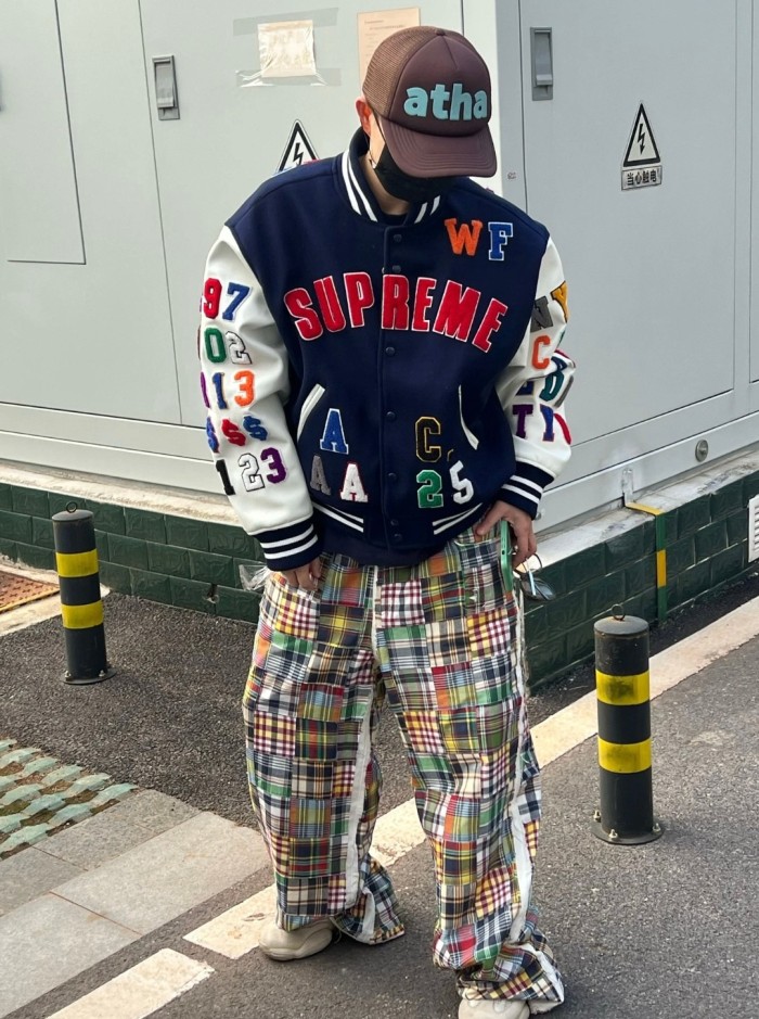 Supreme Week3 Praises Varsity Jacket