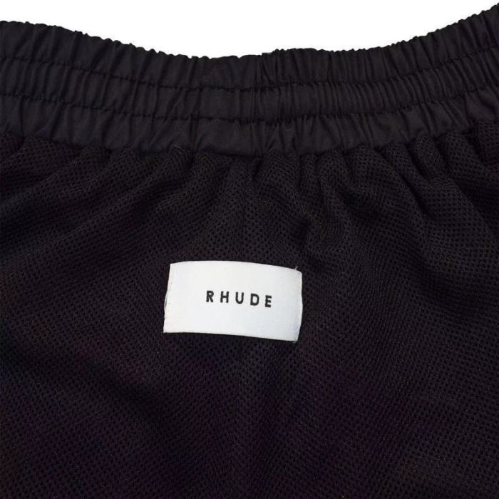 RHUDE Letter 3M Reflective Casual Sports Shorts