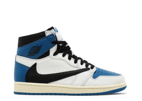 Fragment Design X Travis Scott X Jordan 1 Retro High GS (A1)