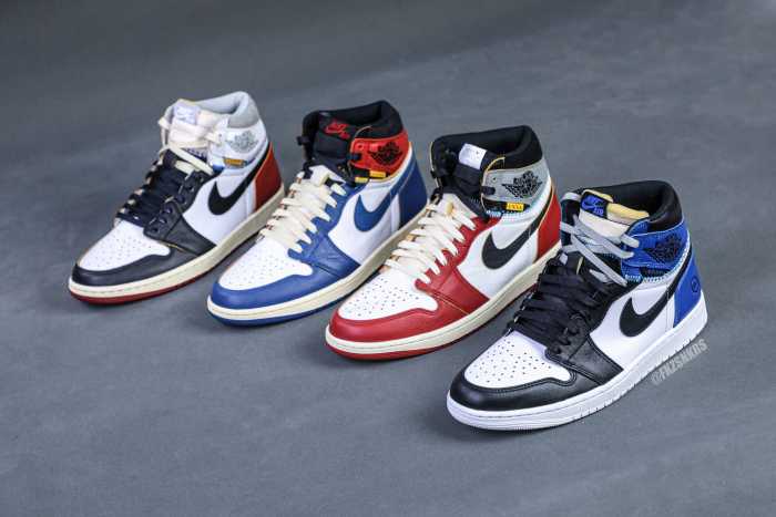 Union x Fragment x Air Jordan 1 High OG GS（A1）