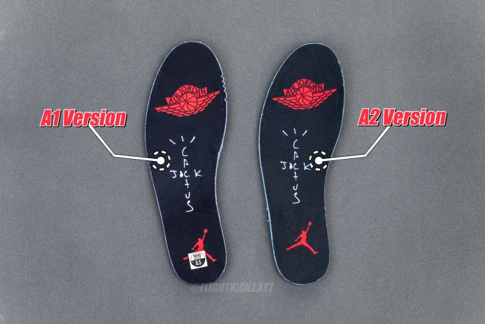 Travis Scott x Air Jordan 1 ' Medium Olive' GS（A1）