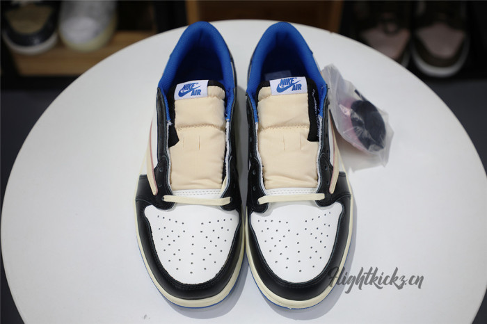 Fragment x Travis Scott x Air Jordan 1 Low GS（A1）
