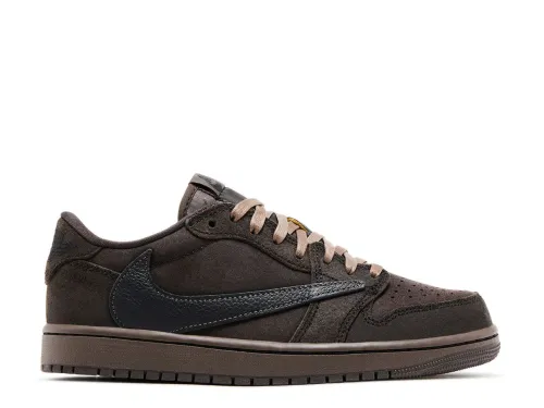 Travis Scott x Air Jordan 1 Low OG “Velvet Brown” GS（A1）