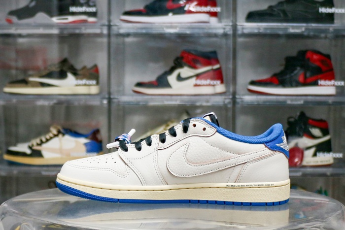 Travis Scott x Fragment x Air Jordan 1 Low OG GS（A1）