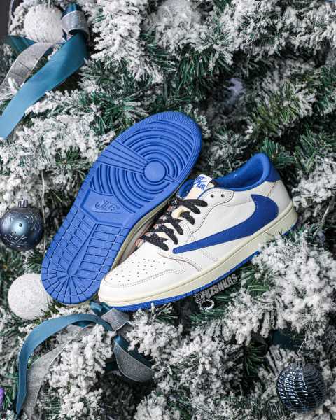 Travis Scott x Fragment x Air Jordan 1 Low OG GS（A1）