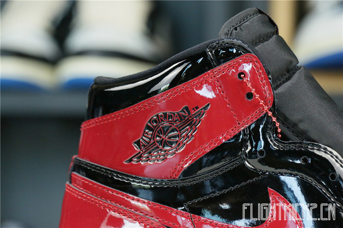 Air Jordan 1 Retro High OG Patent Bred 2021 GS ( A1)