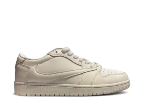 Travis Scott x Air Jordan 1 Retro Low OG SP Michael Rubin White Party (Friends and Family) GS