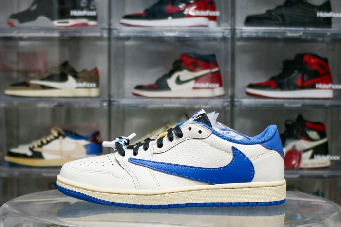 Travis Scott x Fragment x Air Jordan 1 Low OG GS（A1）