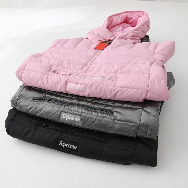 Supreme FW25 WEEK6 Micro Down Half Zip Hooded Pullover