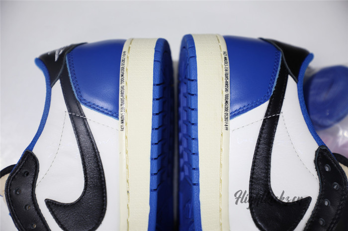 Fragment x Travis Scott x Air Jordan 1 Low GS（A1）