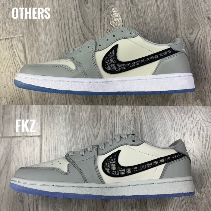 Dlor x Air Jordan 1 2020 Low GS( A1)