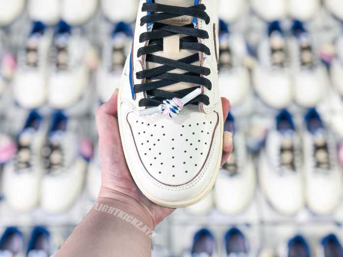 Travis Scott x Fragment x Air Jordan 1 Low OG GS（A1）