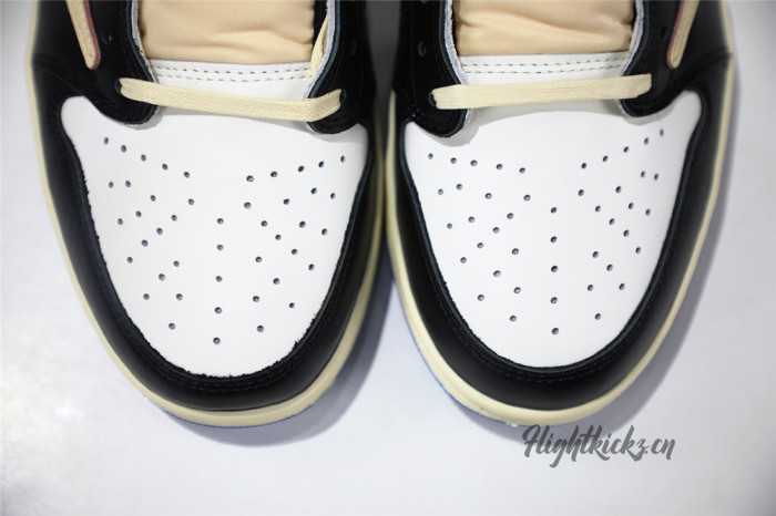 Fragment x Travis Scott x Air Jordan 1 Low GS（A1）