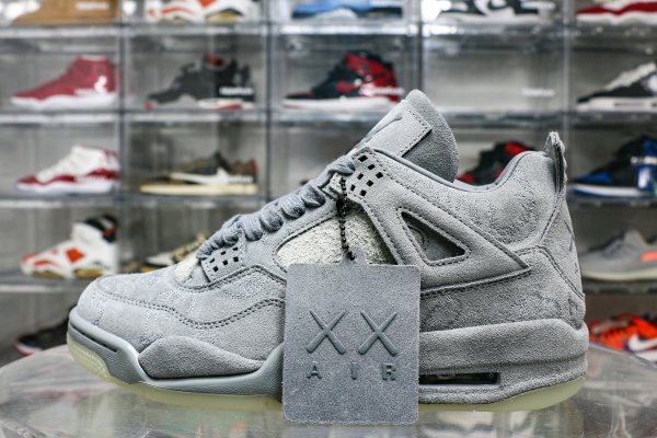 Kaws X Air Jordan 4 Retro Grey  2017 ( A1)