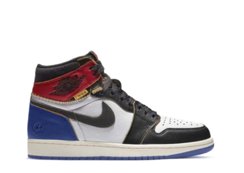 Fragment x Jordan 1 Retro High Union Los Angeles Blue Toe GS 2026（A1）