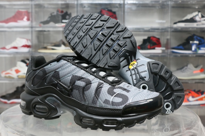 Paris Saint Germain X Air Max Plus Black Particle Grey