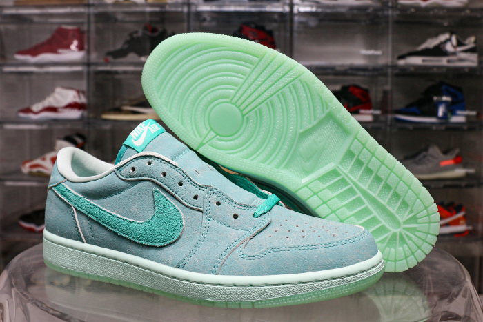 Air Jordan 1 Retro Low OG Washed Teal WMNS