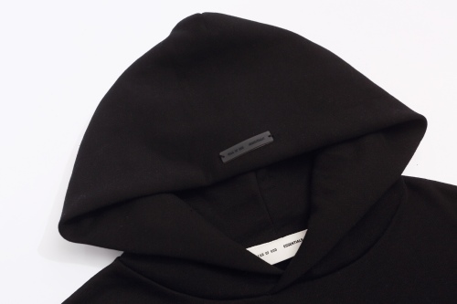 Fear Of God Fear of God Essentials Fleece Hoodie Black FW26