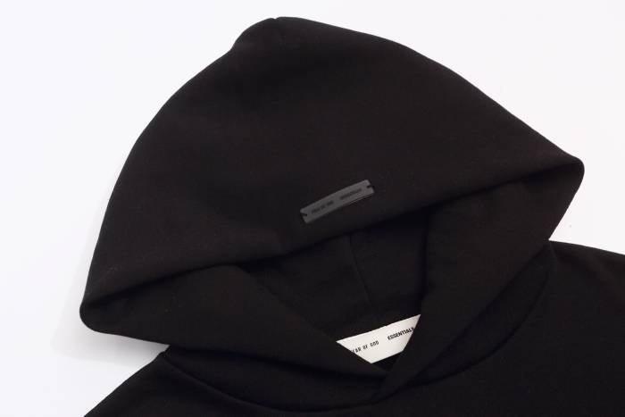 Fear Of God Fear of God Essentials Fleece Hoodie Black FW26