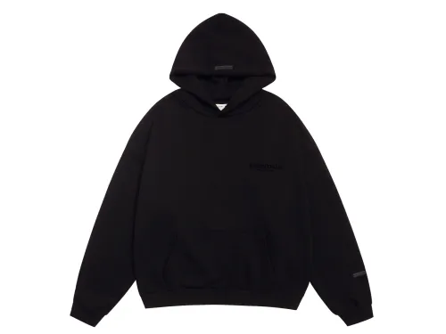 Fear Of God Fear of God Essentials Fleece Hoodie Black FW26