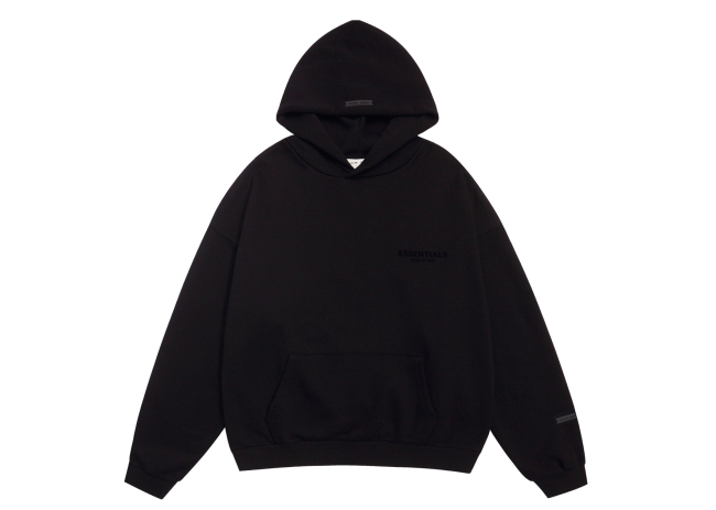 Fear Of God Fear of God Essentials Fleece Hoodie Black FW26