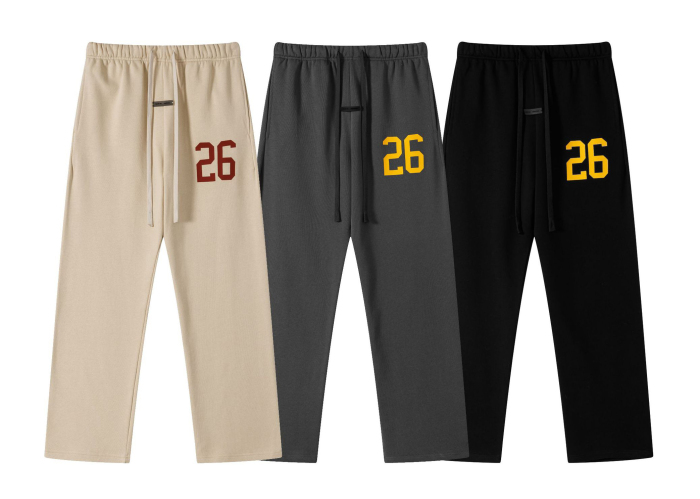 Fear of God Essentials FOG Double-Line Taped 26-Letter Pants