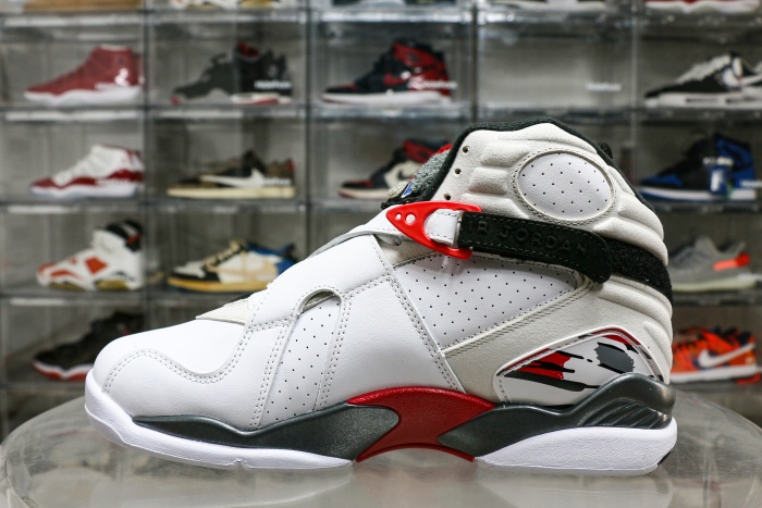 Jordan 8 Retro White True Red (2025)