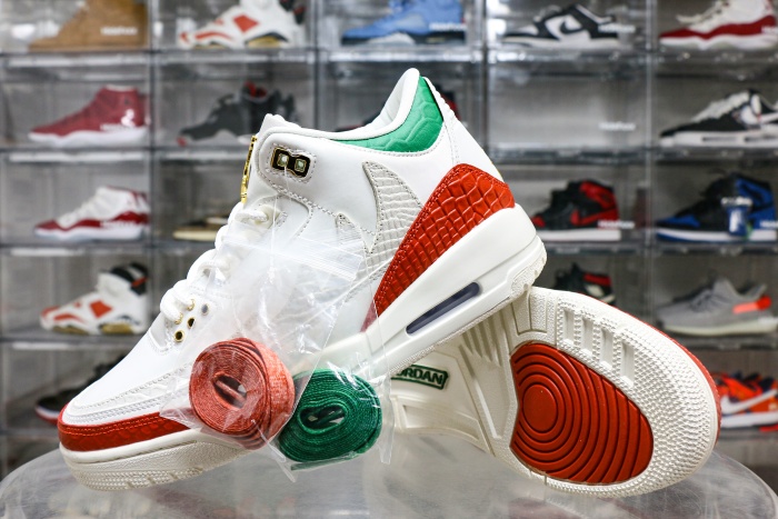 Nike Air Jordan 3 Retro El Vuelo Summit White 2025