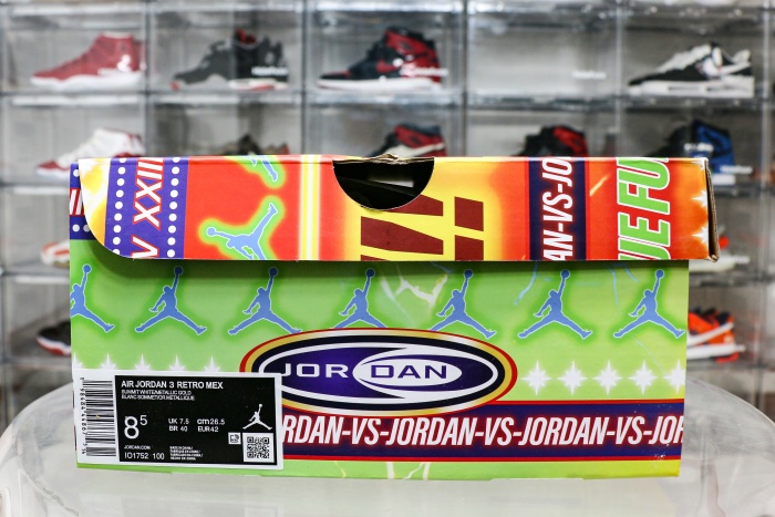 Nike Air Jordan 3 Retro El Vuelo Summit White 2025