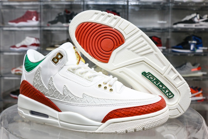 Nike Air Jordan 3 Retro El Vuelo Summit White 2025