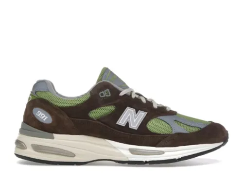 New Balance 991v2 MiUK Daniëlle Cathari x Kith Reverse Matcha