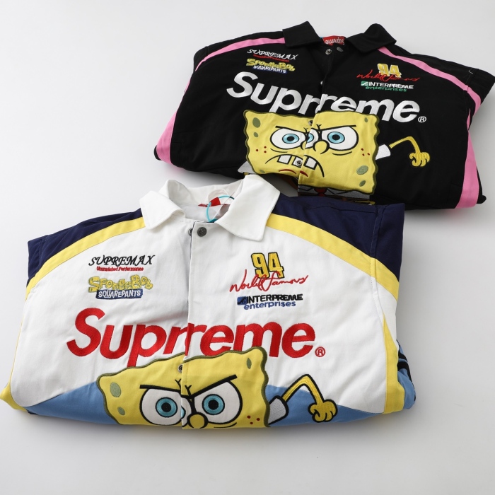 Supreme SpongeBob SquarePants x JEFF HAMILTON 25S WEEK11 Jacket
