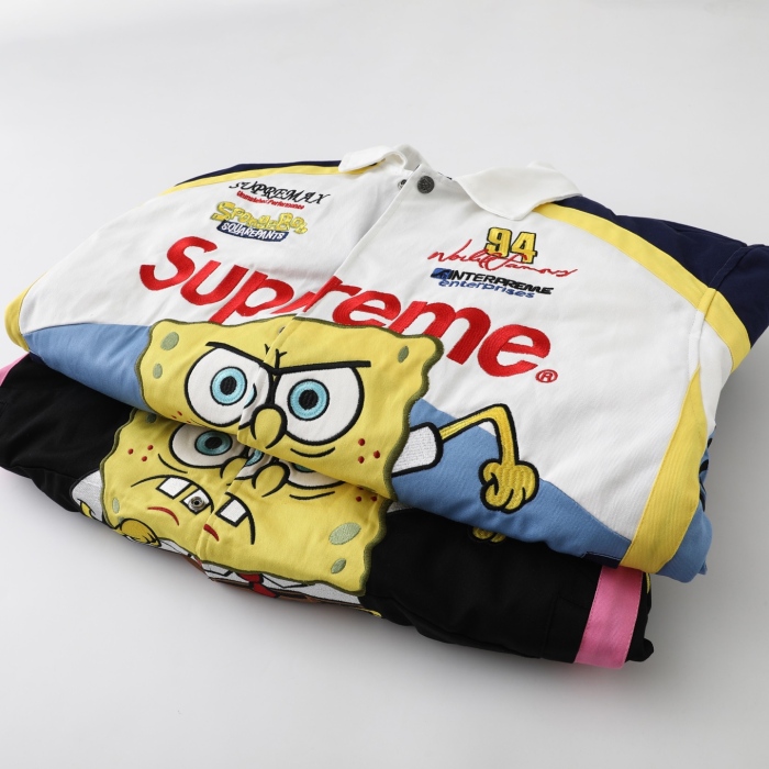 Supreme SpongeBob SquarePants x JEFF HAMILTON 25S WEEK11 Jacket