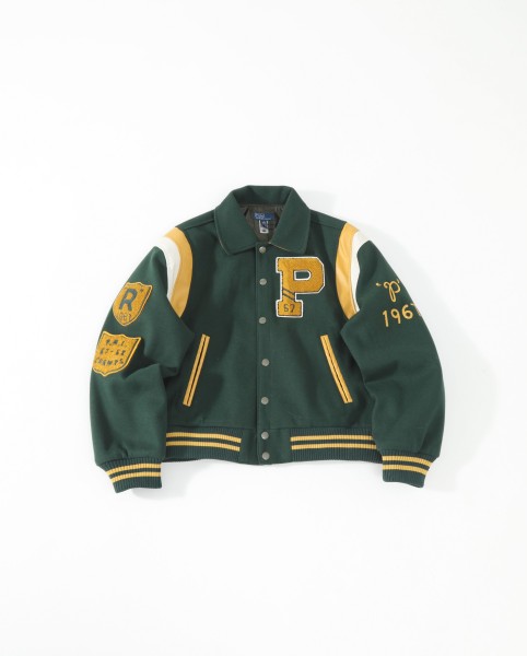 R@lph Lauren Unisex Embroidered Baseball Jacket