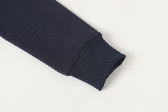 Stone Island Badge Logo Half-Zip Pullover Sweatshirt